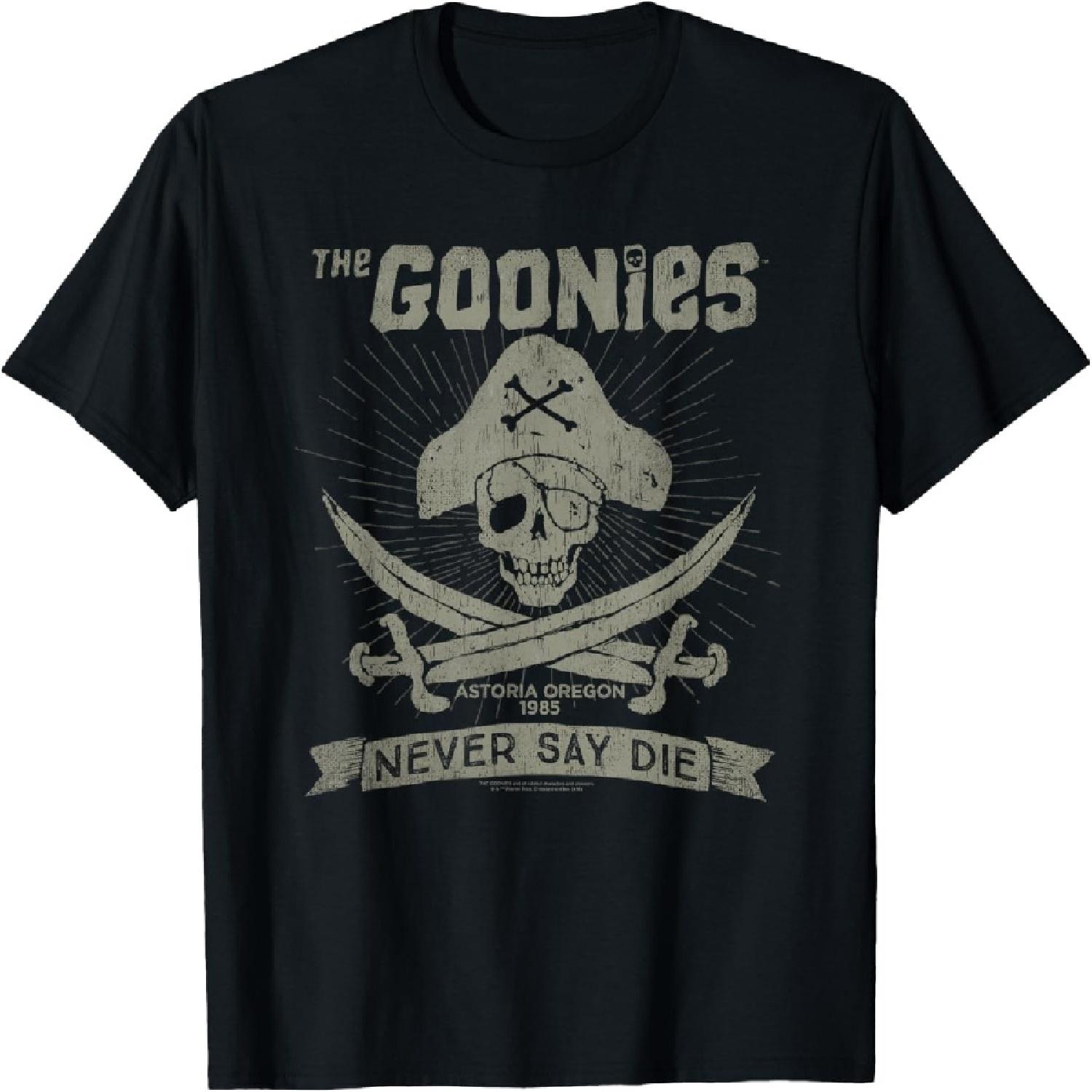 Popfunk The Goonies Never Say Die Grey T-Shirt S