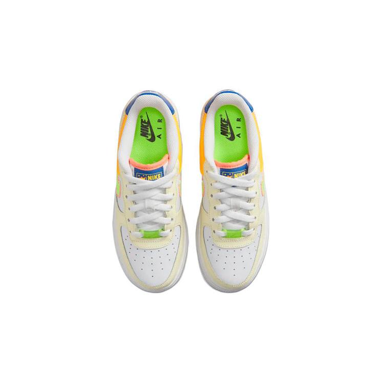 New Nike Air Force 1 LV8 'Player One   Laser Orange' GS FB1838-131