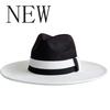 Elastisches Band Buntes Wildlederhut Herbst und Winter Damenfilzhut Breitkrempiger Hut Britischer Stil Retro Herrenhut Gorras Hombre