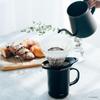 HARIO Mini Drip Kettle, 500mL Capacity, Black, Stainless Steel, for Hand Drip Coffee, MDK-500-MB