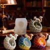 Multi Purpose Pinecone Silicone Mold Craft Unique Planters Trinkets Dishes Candlestick Holders Using Resin Or Cement