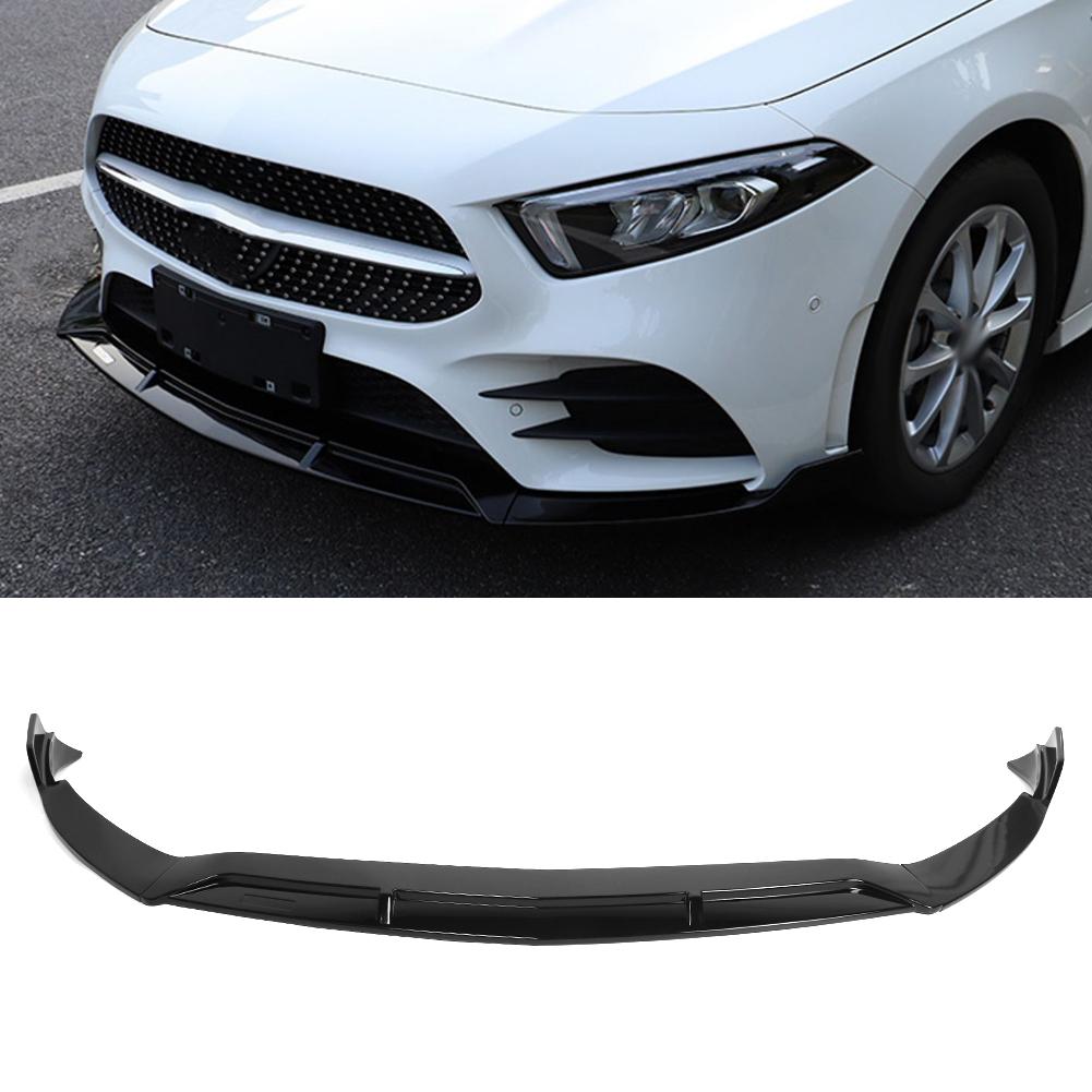 Voorbumper Lip Spoiler Diffusers Body Schoppen Beschermer Past voor Mercedes Benz A-Klasse W177 2019 2021