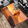 Lion Love Living Room Nonslip Area Rug Soft Carpet For Bedroom Game Playroom Sofa Office Home Decor Doormat Christmas Gift C922141