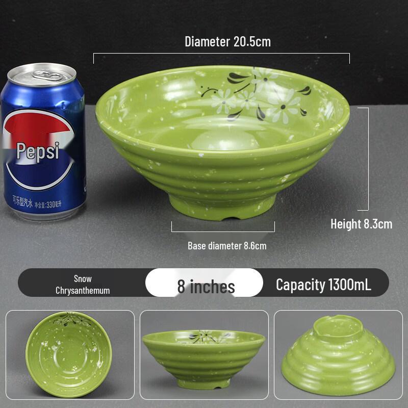 

Thickened Melamine Noodle Bowl