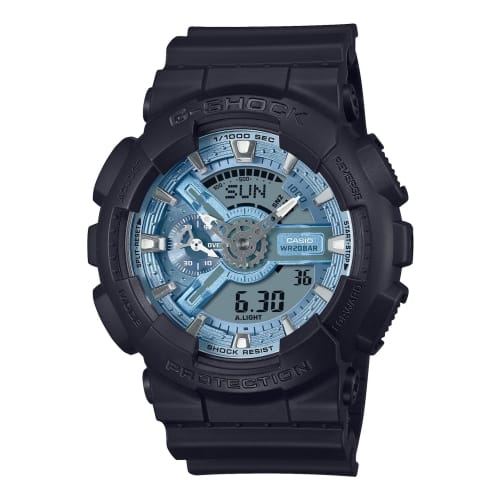 

Casio G-Shock Серия циферблатов металлических цветов GA-110CD-1A2JF Мужские черные часы
