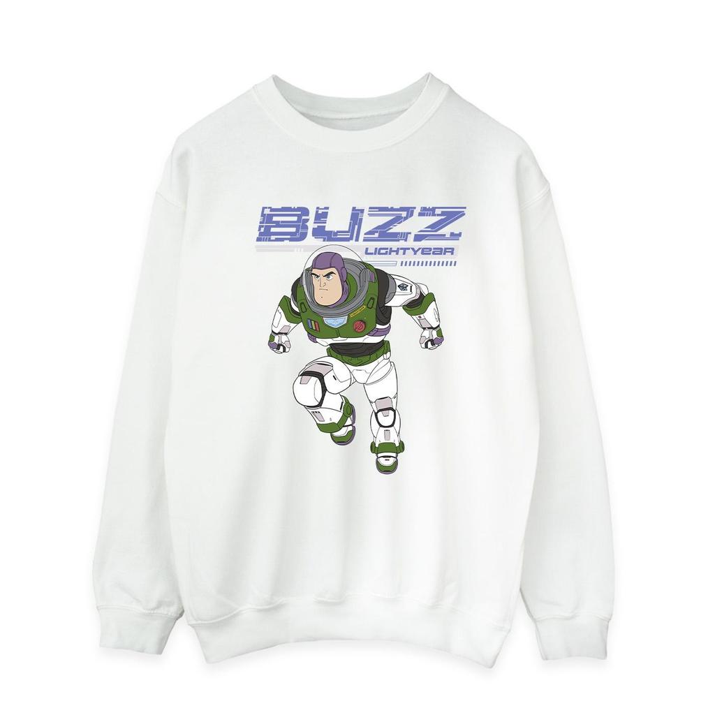 Disney Mens Lightyear Buzz Jump To Action Sweatshirt