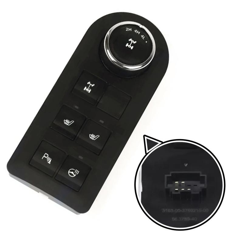 Car Seat Control Switch Button 316300-3769212-00 For UAZ Automotive Parts Electric Seat Control Switches Plastic Replacement