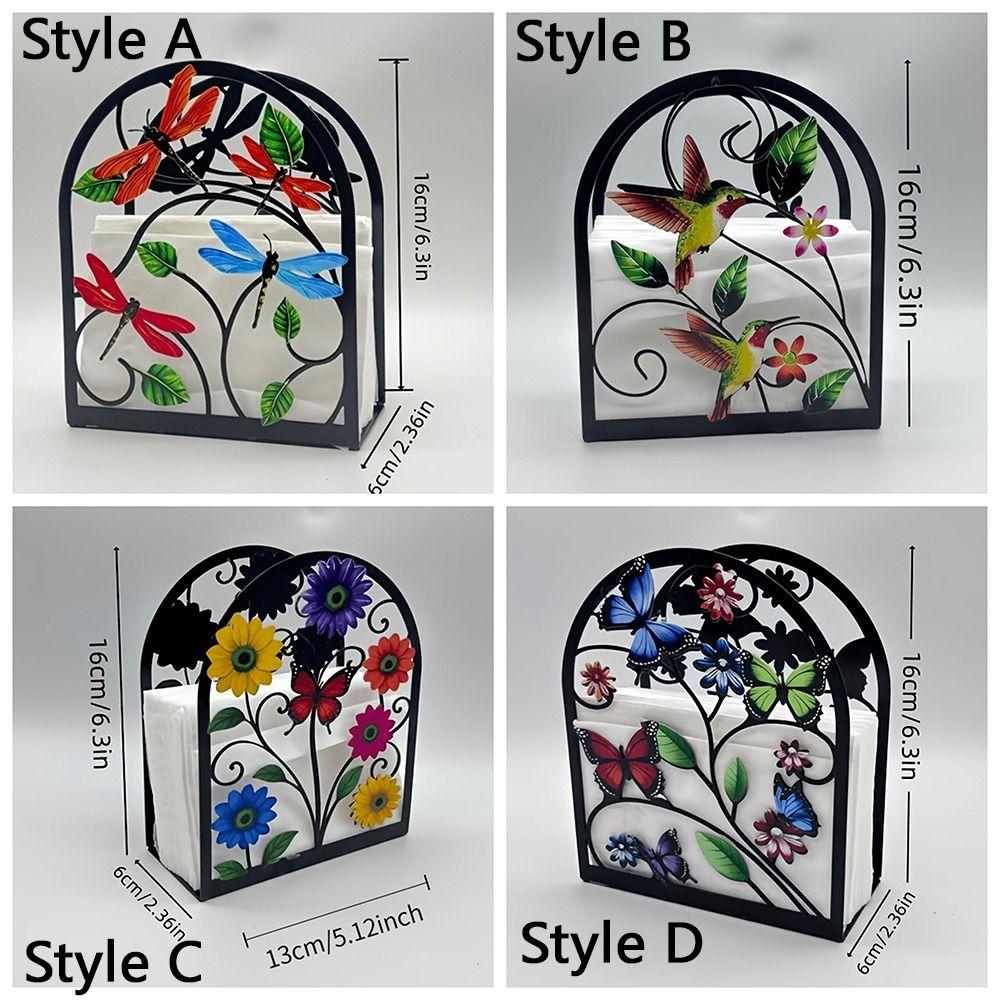 Waterproof Acrylic Napkin Holder Rustproof Napkin Box Exquisite Paper Towel Shelf Countertops