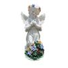 Solar Light Nordic Praying Angel Statue Resin Ornaments Outdoor Courtyard Garden Decoration Lawn Light