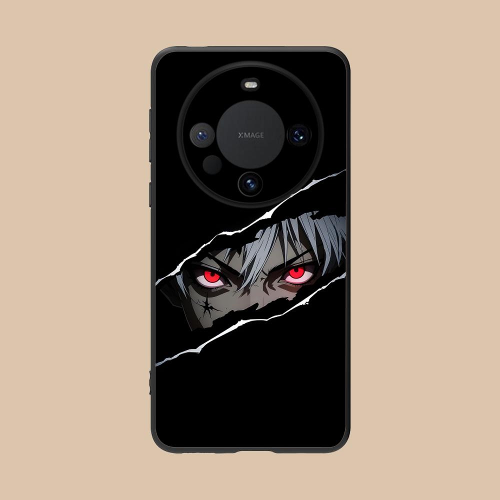 Anime Eyes Phone Case for Huawei Mate 60 50 40 30 20 10 Pro Plus Lite E 5G Soft TPU Shockproof Cover