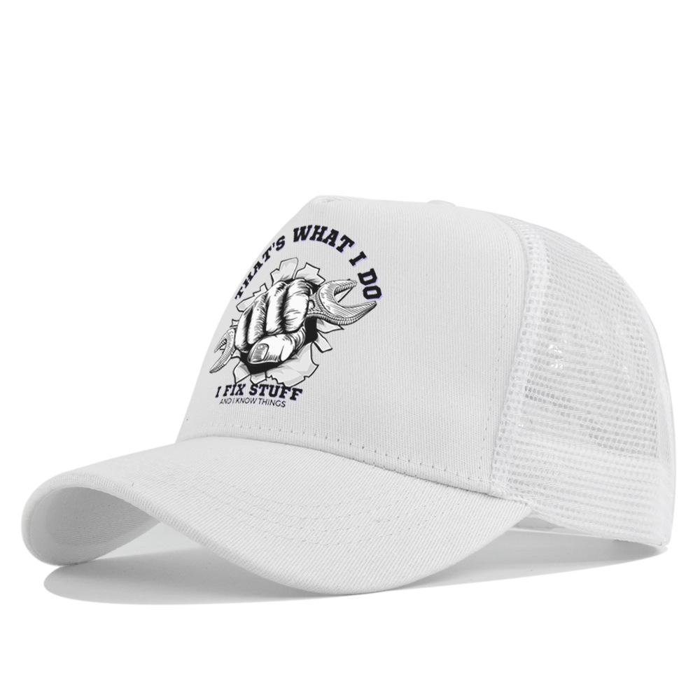 New 2026 Spring Summer Printed Mesh Breathable Baseball Cap Personality LOGO for Men Women Couples Visor Hat Casquette Gorras