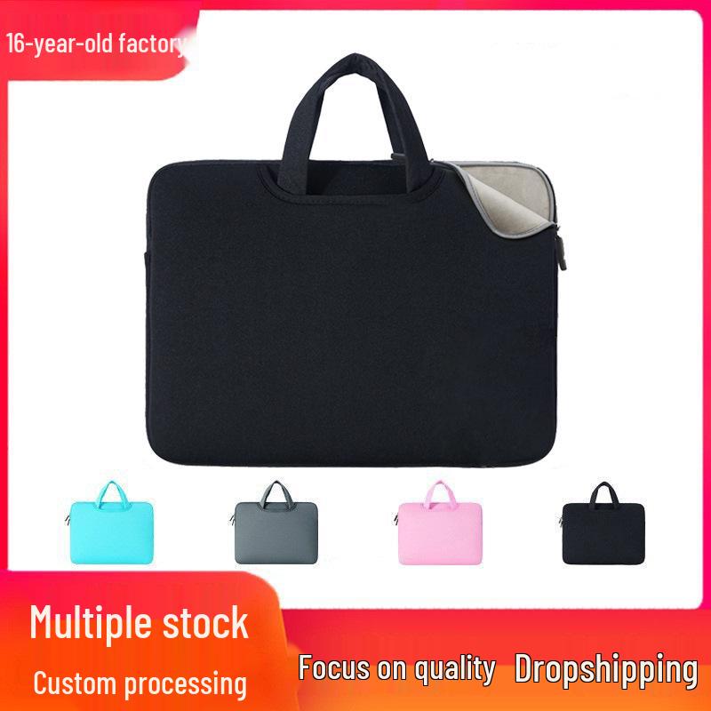 Drop-Proof Foam Laptop & Tablet Bag, 13-16 Inch, Fashionable and Protective.