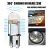 NEW 50PCS Car LED T10 W5W Canbus Glass COB 6000k Reading Dome Lamp Marker Wedge License PlateLight Bulb 168 194 192 DC 12V