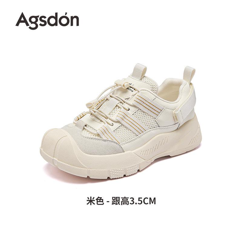 Augustine Outdoor Sneakers Women's 2025 New Autumn Platform Daddy Leisure Hiking Hiking Creek Tracking Shoes