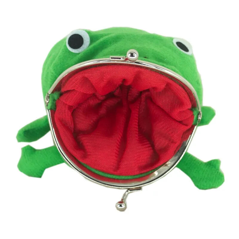 Frog Coin Allowance Wallet Case Pouch Useless Gift
