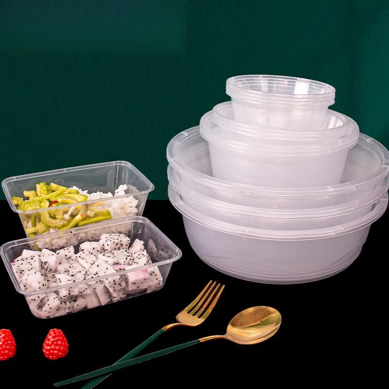 Disposable Rectangular Plastic Food Container