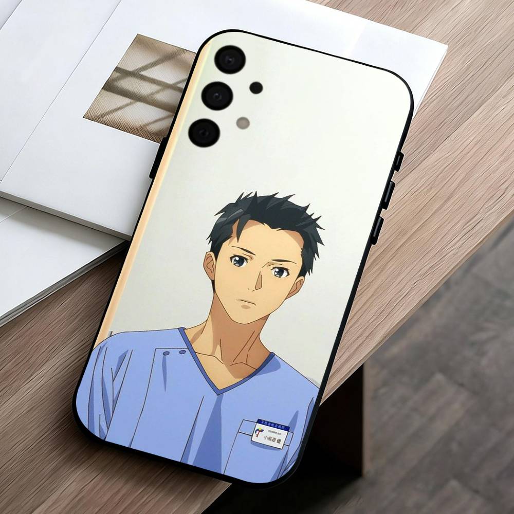 Manga Ameku M.D. Doctor Detective Phone Case For Samsung Galaxy A73,A72,A71,A70,A53,A52,A51,Others Soft Black Shell