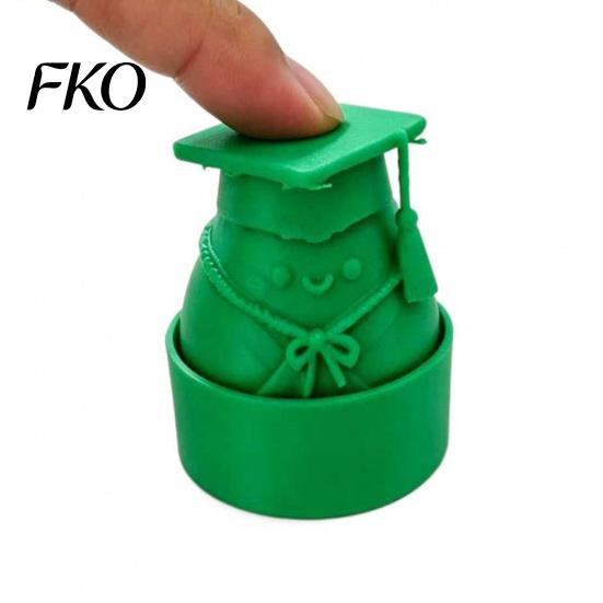 3D Printed Fidget Toy Simulated Citrus Clicker, Relieve Stress Decorative Sculpture, Compact Unique Gift for Art Lovers Durable PLA Toy, Kids