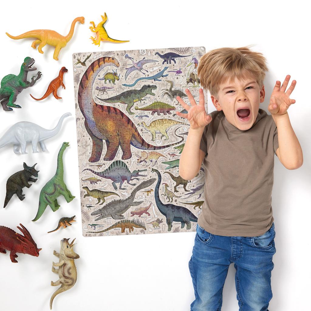 Puzzlove. Dinosaurs (200 Pcs)