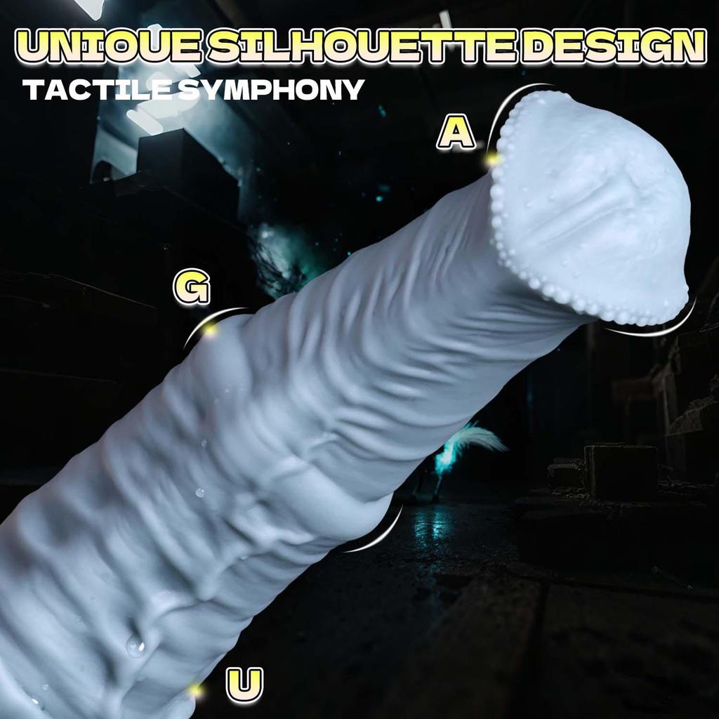 Extra-Large Silicone Horse Phallus - Realistic Animal Toy for Men and Women