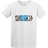 Smosh Men's Fashion T-Shirt Crew Neck Short Sleeves Tops Clothing White