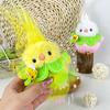 Shaking Can Make Sound Bird Toys, Long Haired Bird Plush Dolls, Dolls, Bags, Keychain Pendants