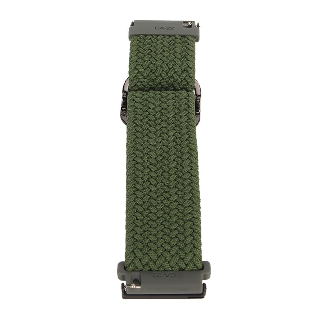 Nylon Watchband Adjustable Replacement Band Sport Breathable Strap for Spartan for Suunto7 OD Green