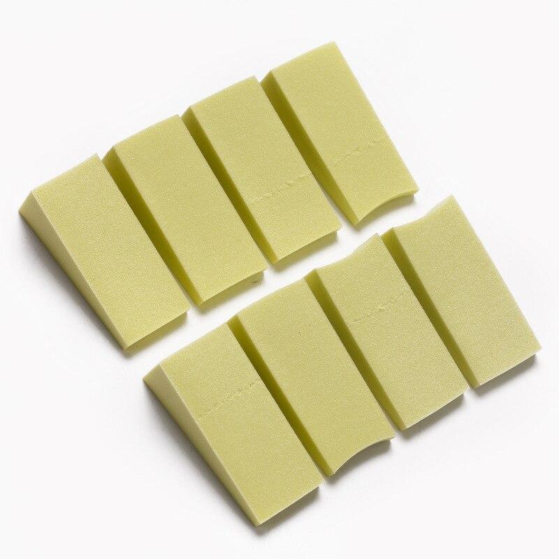 8Pcs Candy Color Soft Sponge for Gradient Effect Nail Art Manicure Tool