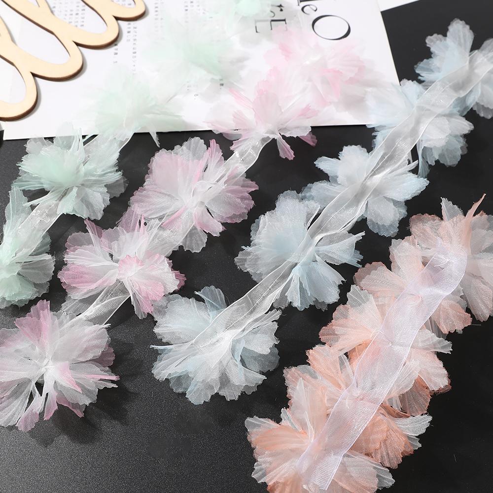 4/7Pcs Artificial Chiffon Flower Heads Living Home Room Decoration Photography Props For Wedding Decor DIY Candy Box Accessories