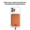 Magnetic Phone Card Holder Kickstand with Folding Hinge Cell Phone Card Bag