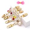 Pearl Sweater Clip Silk Scarf Button Vintage Duck Clip Shirt Dress Brooch Clip Cardigan Clip Clasps Blouse Shawl Fasteners Holder Clothing Accessories