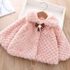Winter Faux Fur Newborn Baby Girl Clothes Warm Children's Thicken Jacket For Baby Girls Coats For Kids Clothing Baby Coats