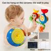 Toddlers Bath Toy, Monkey Caterpillar Preschool New Born Baby Bathtub Water Toys, Durable Interactive Multicolored Infant Toy