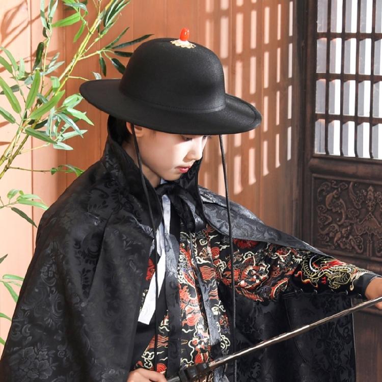 Comfortable Stylish Hat Unique Chinese Heritages Hat Fashion Tratiditional Hat for Festives Celebrations