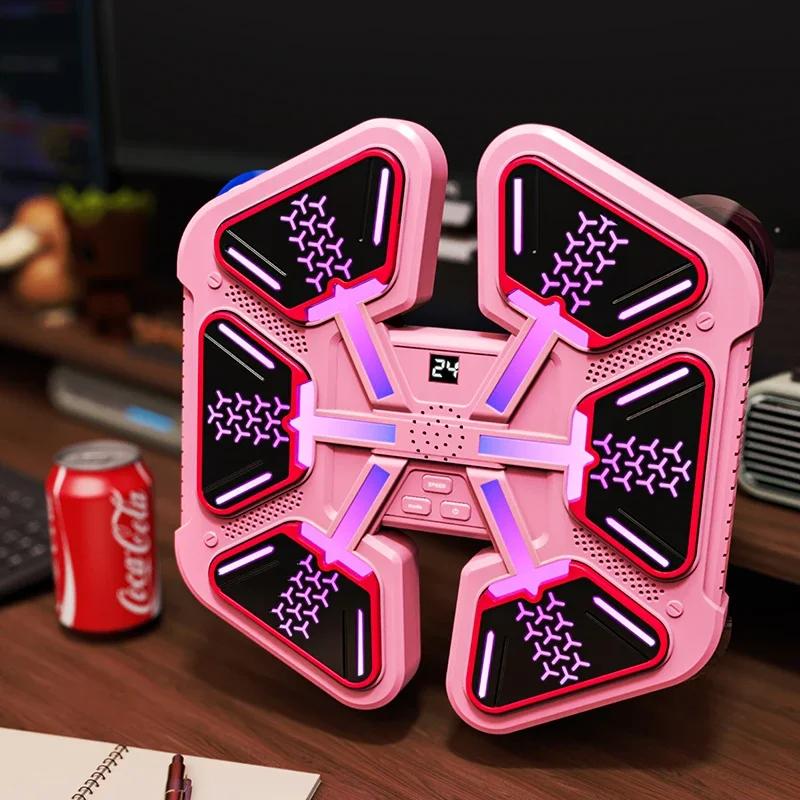 Non-Toxic Upgrade New Smart Music Boxing Machine With Boxing Gloves Wall-Mounted Exercise Equipment For Home Kid Teenagers Children