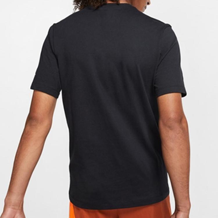 Jordan Chimney Print Short Sleeve T-shirt Men Tops Black CI1328-010