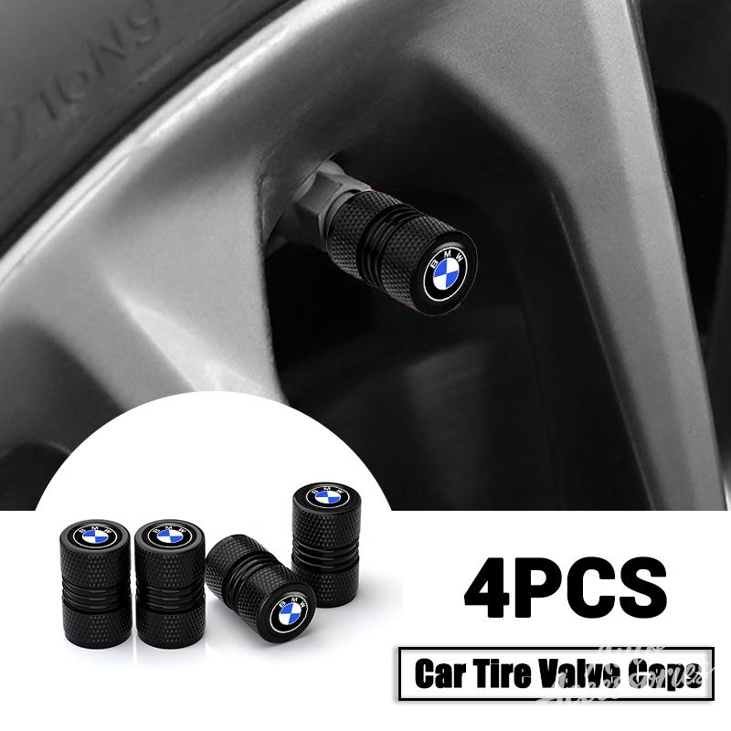 Car Wheel Tire Valve Stems Cap Air-dust Waterproof Protect Accessories For BMW 1 2 3 Series X1 X5 X6 E34 E46 E39 E38 E90 sticker fszp41