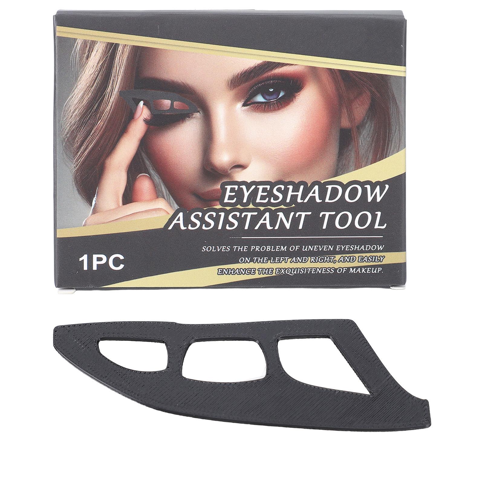 

2 Pcs Eyeshadow Stencil Reusable PP Eye Makeup Aid Tool Eye Makeup Assistant Tool for Women