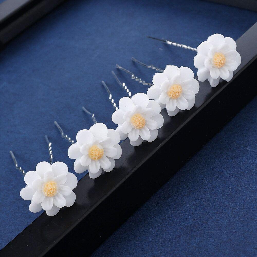 Tools Women Barrette Bridal Hair Jewelry U-shaped Pearl Pin Rhinestone Hair Clip Wedding Hairpins