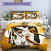 3pcs Jude Bellingham Pattern Bedding Set Duvet Cover Set Includes Duvet Cover &pillowcases,perfect All Season Bedroom Decoration&gift