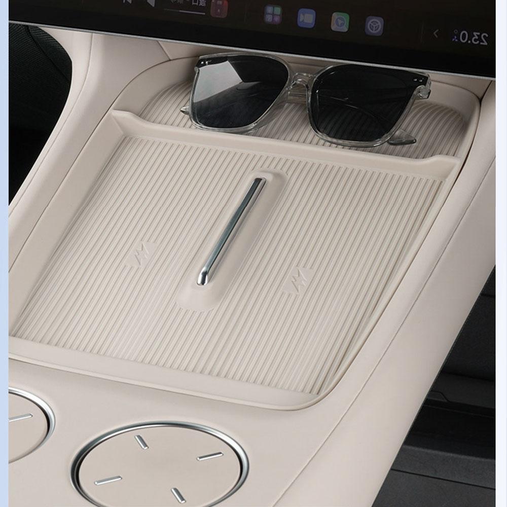 For Xiaomi YU7 Wireless Charging Silicone Pad Center Control Anti Slip Protection Cup Pad Car Decoration Interior Accessories