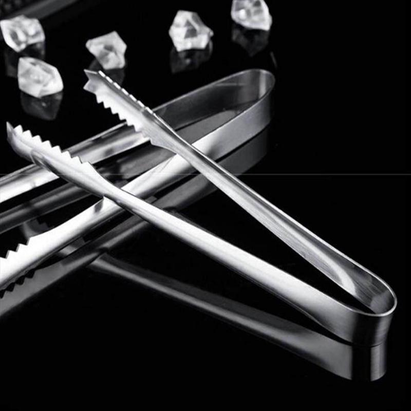 Stainless Steel Mini Food Clips For Sugar Cubes Ice Cube Tweezers Cute Baking Pastry Cake Decoration Candy Dessert Clips