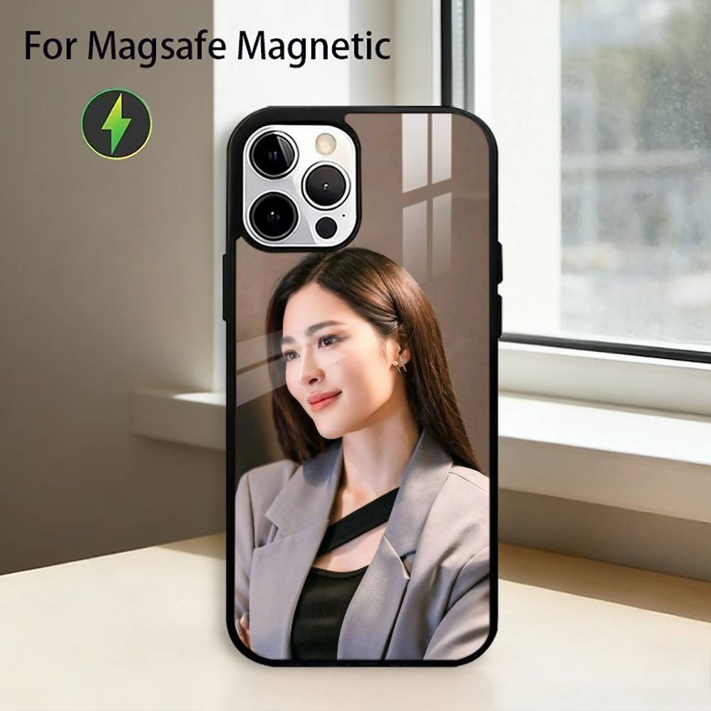 Peraya M-Malisorn F-Faye Phone Case For iPhone17,16,15,14,13,12,11 Plus,Pro Magnetic For Magsafe Wireless Charging
