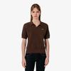 Lacoste Women's Open Collar Pique Sweater Polo Shirt PF300E-56GLFA