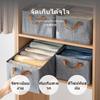 Large Foldable 9compartment Fabric Storage Box, Drawerdesign Closet Organizer for Clothes
