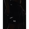 Under Armour Pure Color Belted 2-In-1 Running Shorts Men Bottoms Black 1376831-001