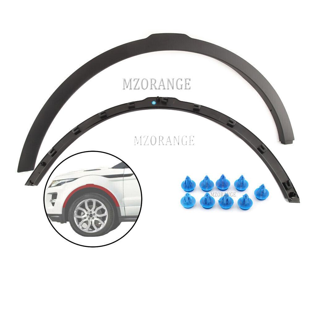 For Range Rover Evoque 2012-2017 Front Car Wheel Arch Moulding Fender Eyebrows Wheel Arches For Evoque 2013-2016 Car
