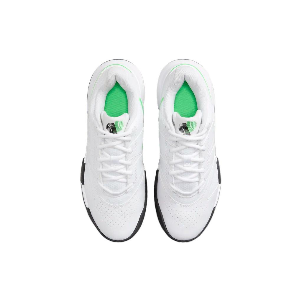 Nike Court Lite 4 Weiß Poison Green Damen Sneaker Schwarz FD6575-105