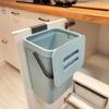 Platzsparender Soft-Close-Mülleimer - 3/5L, Umweltfreundlicher, versiegelter Behälter für Küche & Büro, Kein Strom erforderlich