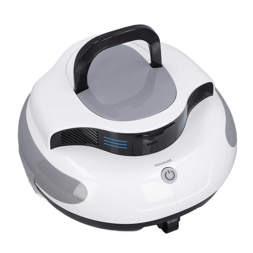 Cordless Pool Vacuum IPX8 Waterproof Full Automatic Smart Parking Pools Cleaning Tool 100‑240V EU Plug